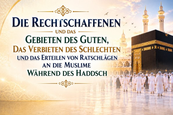 Die Rechtschaffenen und das Gebieten des Guten- Teil 2