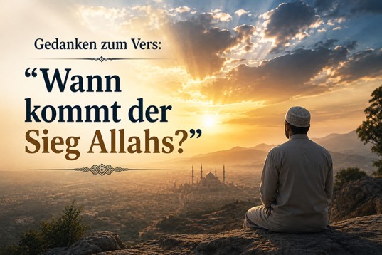 Gedanken zum Vers: �Wann kommt der Sieg Allahs?�